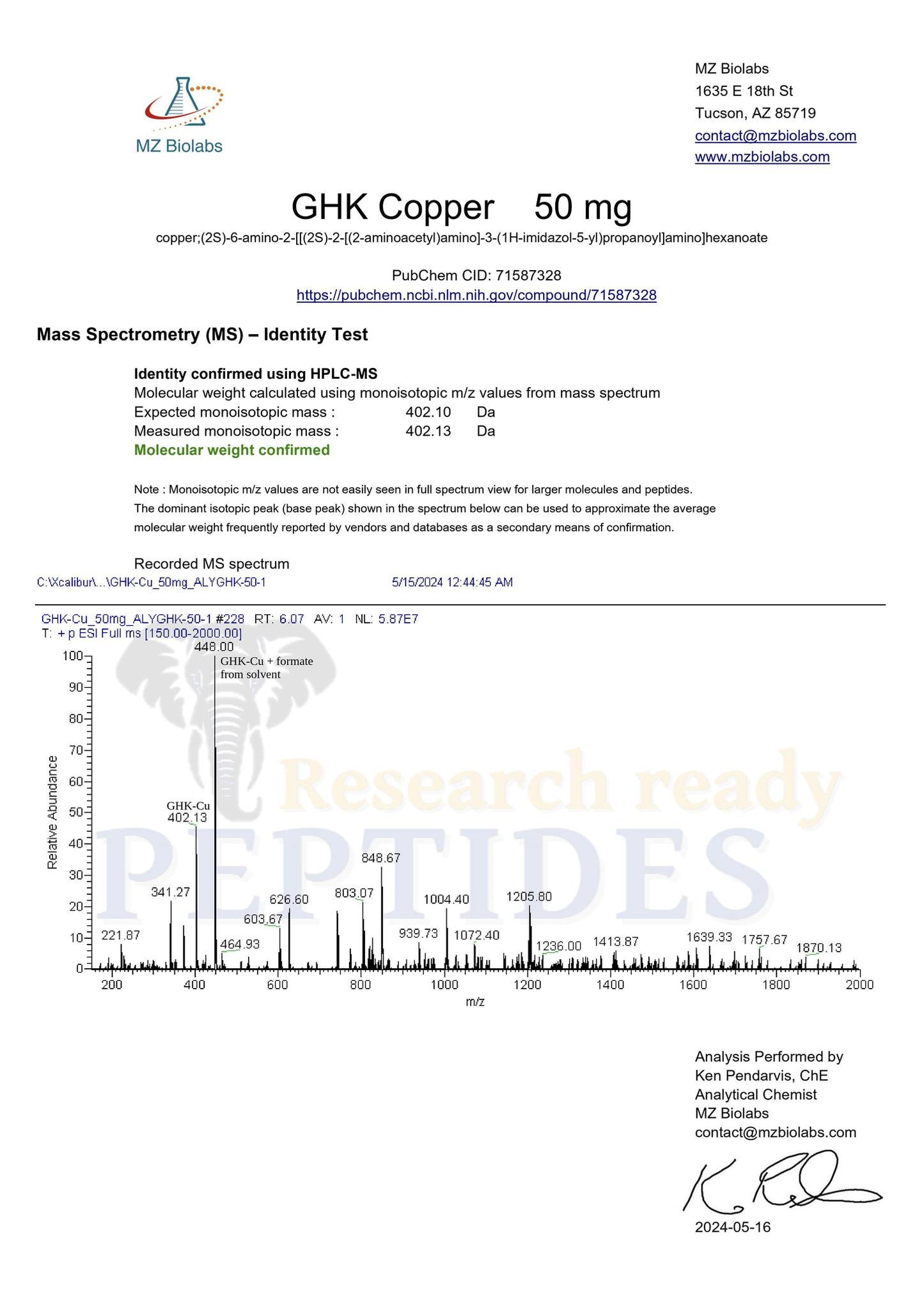 BLOOM Research Peptide Trio – GHK-Cu, TB-500, BPC-157